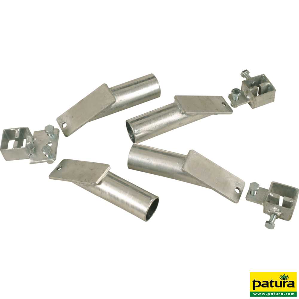 T-Pfosten - 90 Grad Ecken Set