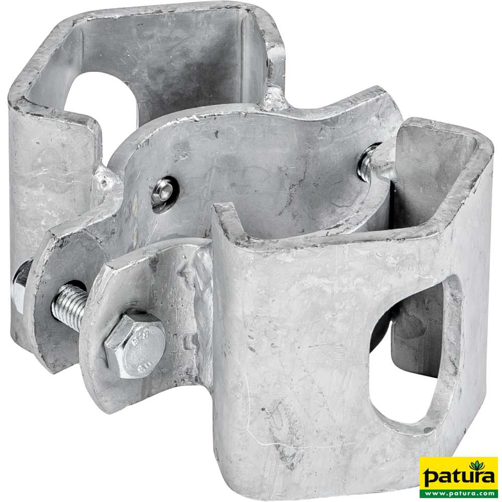 Schelle d= 76 mm, 2 Riegelhalter RS