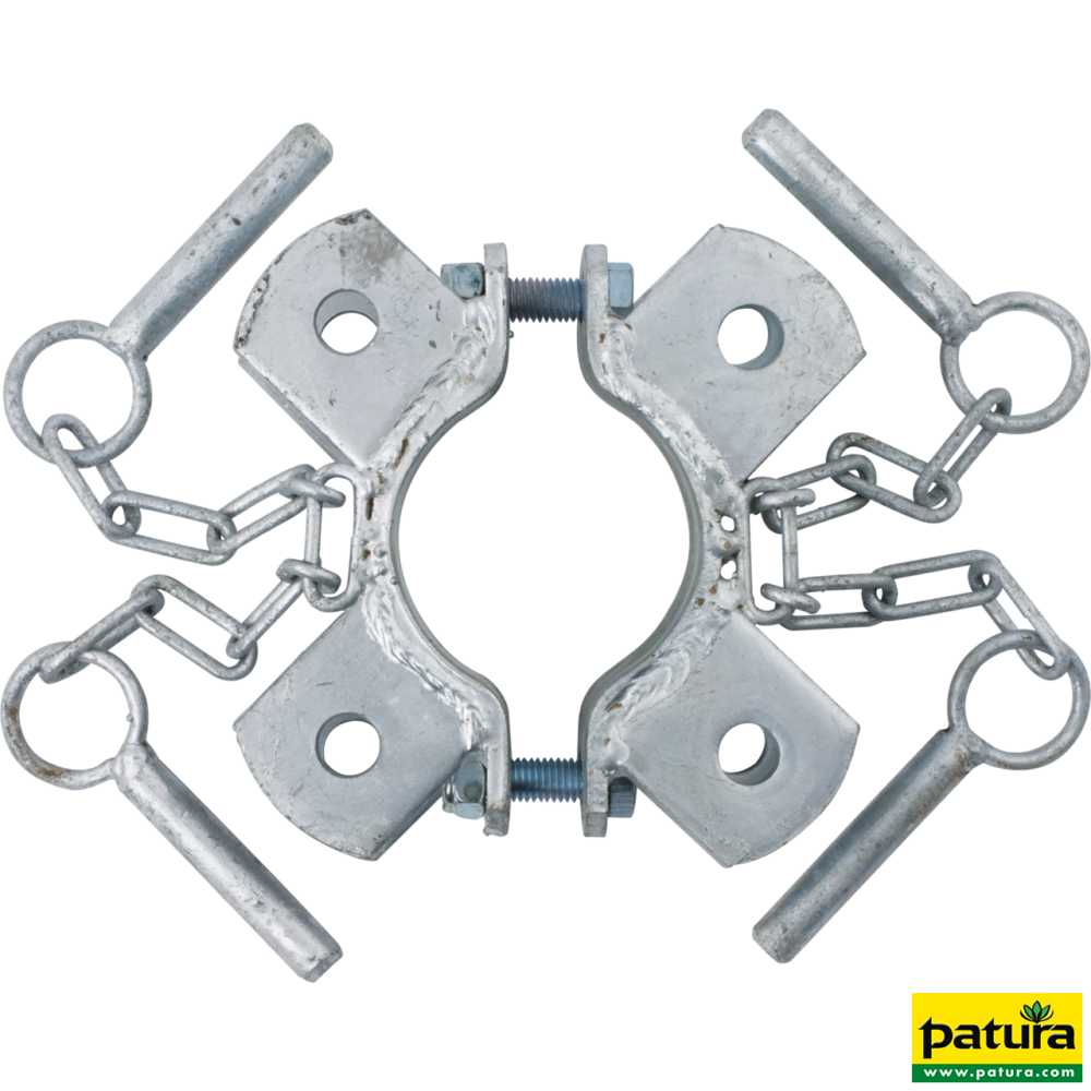 Schelle d= 76 mm, 4 Halter, vz