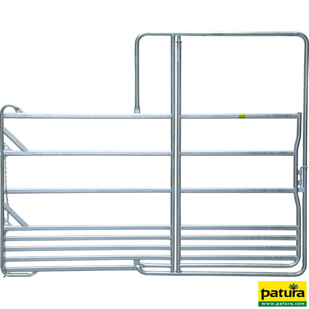 Sicherheits-Pferde-Panel mit Tor 3,60 m